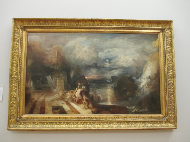 The Parting of Hero and Leander, JMW Turner